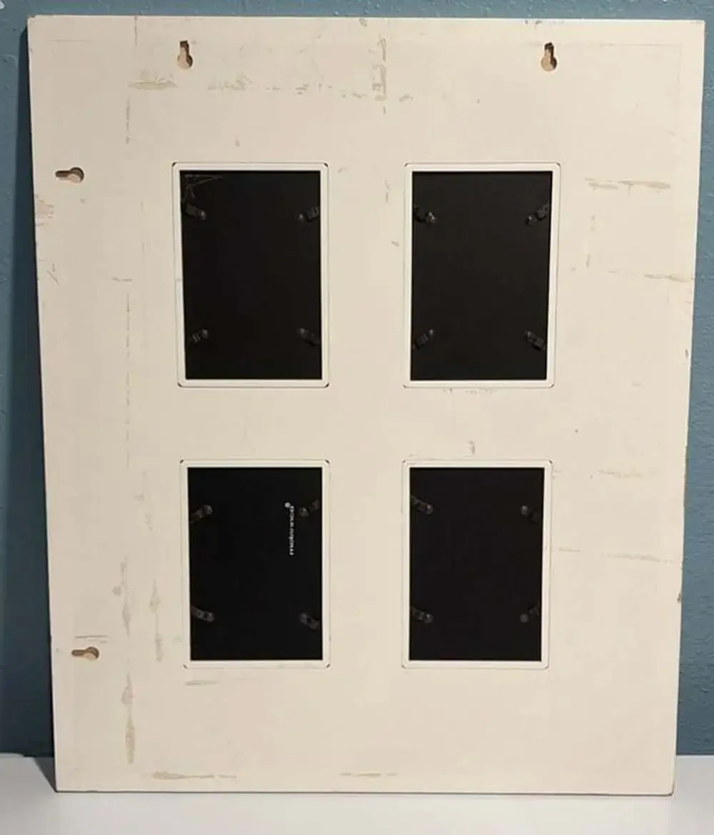 Melannco 4-Opening Picture Frame Collage Wall Decor